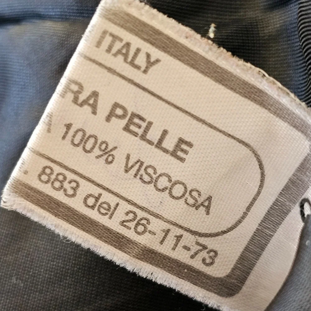 MDL Vintage Italian Leather Jacket – Women’s Size 42 (Fits Like Medium) – Black - Picture 9 of 9